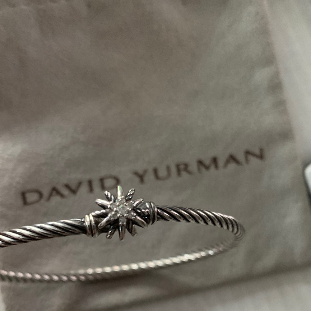 David Yurman starburst single station bracelet